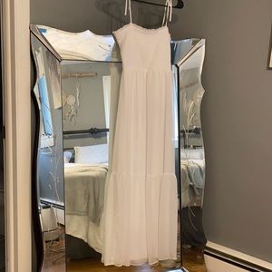 White maxi dress - Express